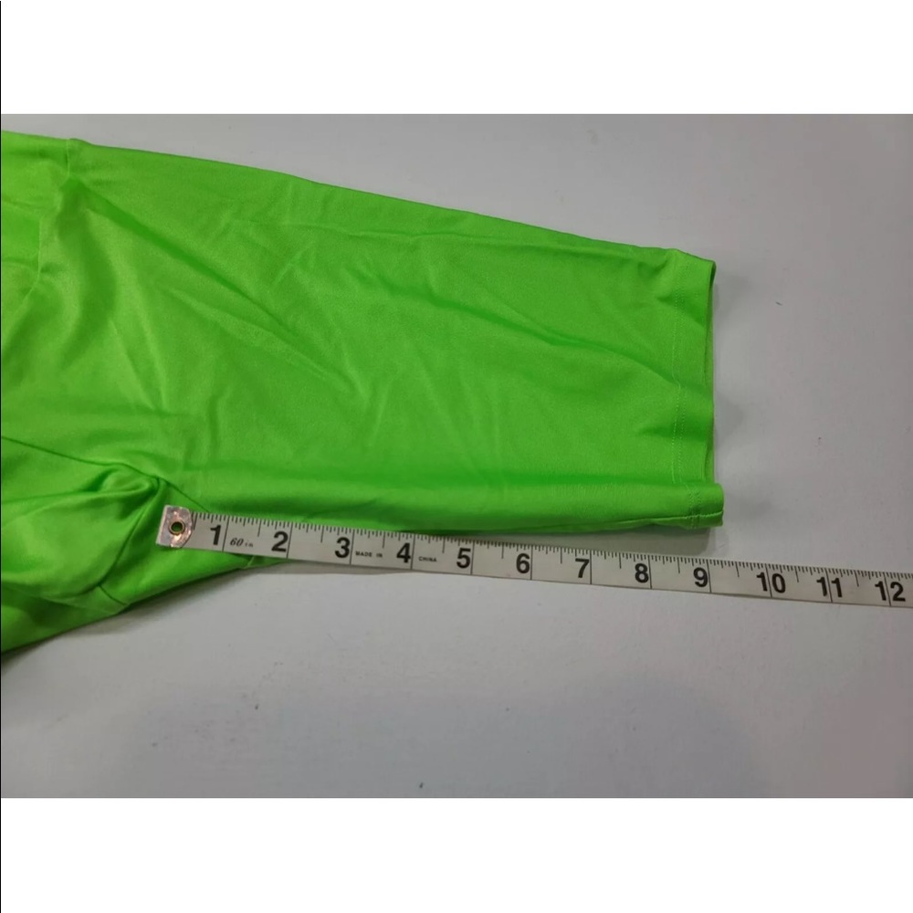 Goldsheep Basic Neon Green Biker Shorts Size M Womens - Picture 6 of 7
